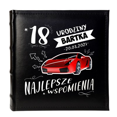 Album na urodziny dla chłopaka przyjaciela